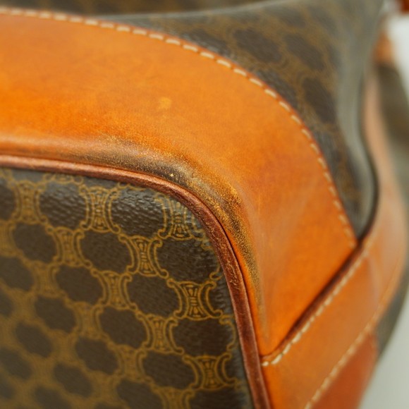 Celine Macadam Shoulder Bag Brown - Picture 11 of 16